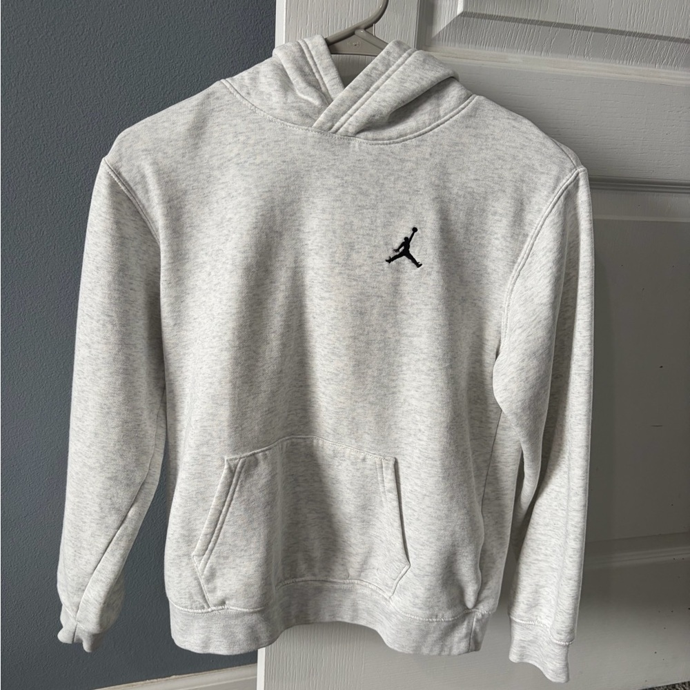 Boys Gray Jordan hoodie